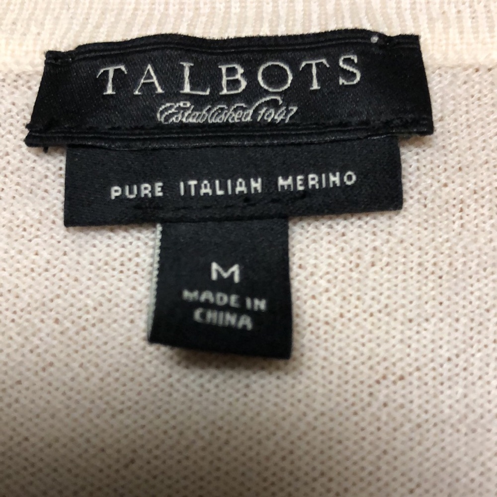 Italian Merino Wool Cardigan with Crystal Buttons - Picture 5 of 8